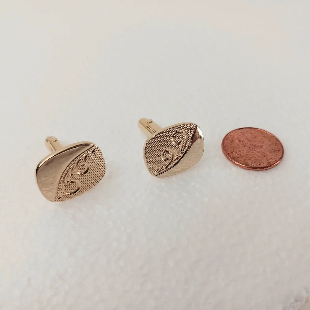 Men Cufflinks Vintage Space Age